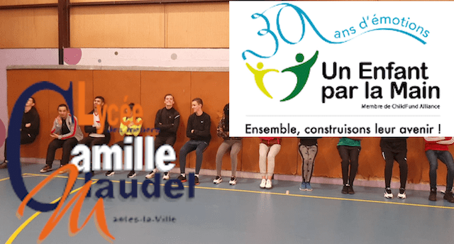 Lire la suite à propos de l’article Depuis 2 ans, la classe de Bac-Pro « Commercialisation et Services en restauration » s’engage dans un projet caritatif avec l’association « Un Enfant par la Main »