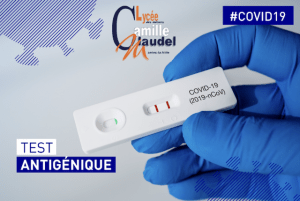 Lire la suite à propos de l’article Tests antigéniques (COVID 19) le 29 janvier 2021 au lycée Camille Claudel de 09h30 à 16h30.