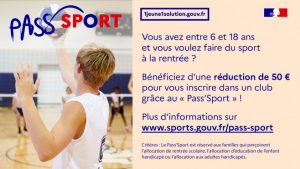 Lire la suite à propos de l’article LE PASS&rsquo;SPORT