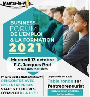 Lire la suite à propos de l’article Business Forum de l’emploi et de la formation 2021