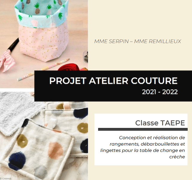 Lire la suite à propos de l’article Réalisation en couture de petits objets pour la classe de TAEPE