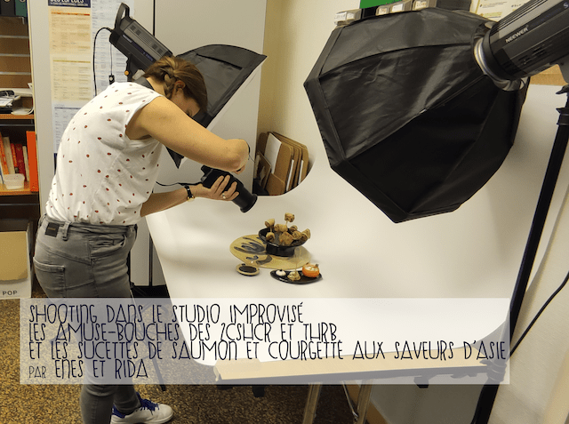 Lire la suite à propos de l’article Shooting de photos culinaires au lycée Camille Claudel, édition « À table 2022-céramique ».