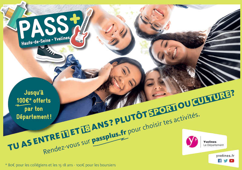 Lire la suite à propos de l’article Le Pass+ Yvelines : la carte des jeunes