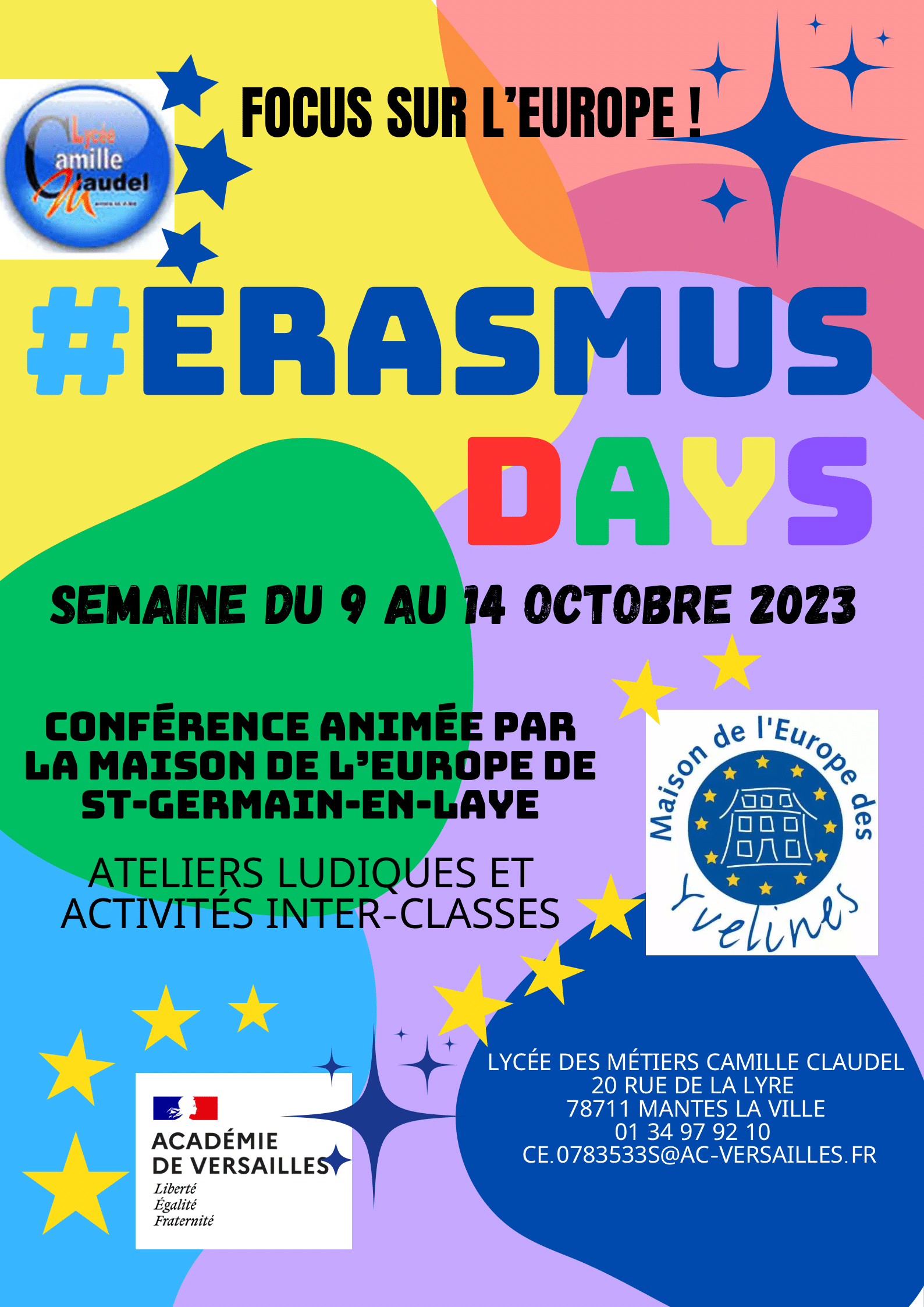 Lire la suite à propos de l’article ERASMUS DAYS : Une semaine ludique et éducative