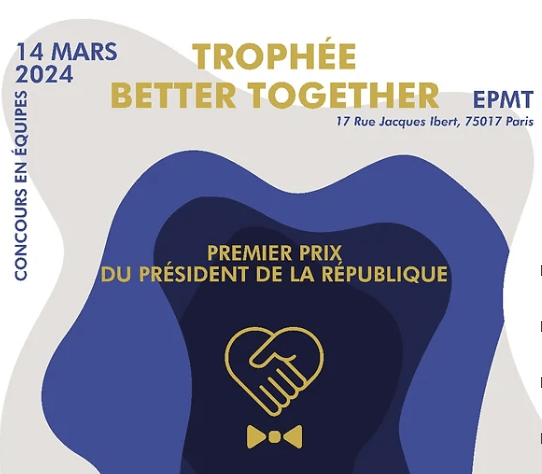 Lire la suite à propos de l’article Troisième place pour notre équipe au « trophée Better Together » national
