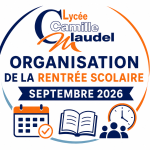 Organisation de la rentrée scolaire – Septembre 2026